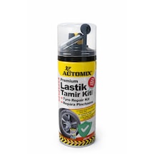 Automix Lastik Tamir Kiti 300 Ml Şişirici Köpük, Sökmeden Anında Tamir Tubeless Uyumlu