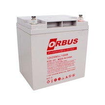 Ayt Orbus 12 Volt 28 Amper Dik Engelli Araç Elektrikli Bisiklet Aküsü 167x125x175 Mm Yeni Tarihli Taze Akü