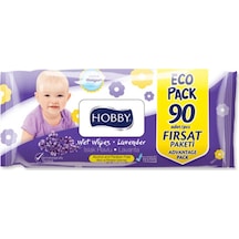 Hobby Lavanta Kokulu Islak Mendil Fırsat Paketi 90'Lı