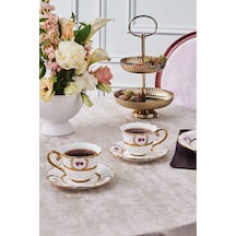 Karaca  Royal Bone Elizabeth 2 Kişilik Çay Fincanı