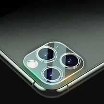 iPhone Uyumlu 12 6.1 Full Tempered Kamera Koruyucu Kırılmaz Cam- 5775