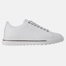 Marcomen 21031 Erkek Hakiki Deri Sneaker Ayakkabı Beyaz