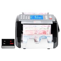 Baove GB8500 Şarjlı Karışık Para Sayma Makinesi - TL - Euro - Usd - Türkçe Sesli Uyarı + Müşteri Ekranı