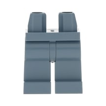 Minifigür Parçaları: Legs, Bacak, Ayak: 970c00 Sand Blue - Kum Mavisi