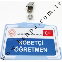 Nöbetçi Öğrenci Kartı Klipsli Pvc Sert Plastik N11.43231