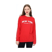 Kadın Sweatshirt Şerit Garnili 0154mvng 001