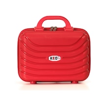 Keo-plus Kırmızı Pp Silikon Makyaj Çantası