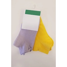 United Colors Of Benetton Benetton 2 Li Babet Çorap Bnt-g24089 Lila