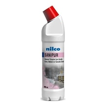 Nilco 3202681 Quick Sanipur Hassas Yüzeyler İçin Günlük Kireç Sökücü 1 Lt