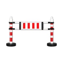 Dubalı Uyarı Levhalı Bariyer 1800 X 1200 Mm (534231206)