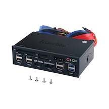 Tccmebius Tcc-ql5e 5,25 İnç Pc Çok Fonksiyonlu Pano Ortam Ön