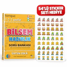 Tonguç Akademi Bilsem Hazırlık 1, 2 Ve 3. Sınıflar + 54 Lü Motivasyon Sticker