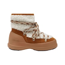 Ma03-whisky/off White Bot Kar Kadın 80d2480020-ma03 Moon Boot Luna Boot Shearling Whisky/off Wh Çok Renkli