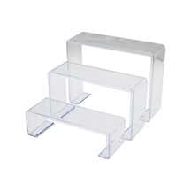 Poşetli 3 Boy Merdiven  Ayak Yükseklik: 6-11.5-16.5cm Derinlik: 6.5cm En: 19.5-20.5-21.5cm 54