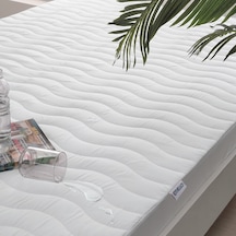 Othello Protecta Micra Aqua Sıvı Geçirmez Çift Kişilika Yatak Alezi 180X200Cm Beyaz
