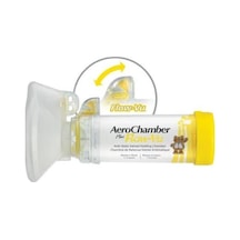 Aerochamber Flow-Vu Sarı 1-5 Yaş Arası Ayıcıklı Model