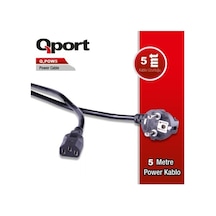 Qport Q Pow5 5mt Power Kablo