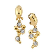 Altın Taşlı Set Küpe - 723000009403 Altın