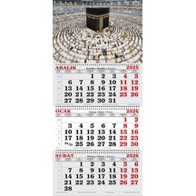 2026 Yılı Gemici Takvimi-kâbe Ve Secde Eden Hacılar