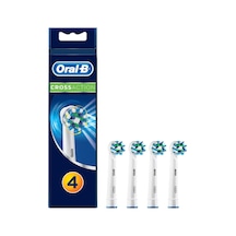 Oral-B Cross Action Diş Fırçası Yedek Başlığı Beyaz 4'lü