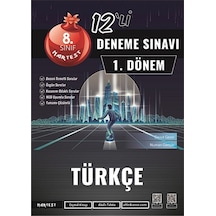 8. Sınıf 1. Dönem Mod 12'li Türkçe Deneme Sınavı- Nartest