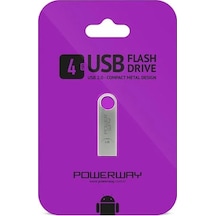 Powerway 4 Gb Metal Usb Flash Bellek - 168176