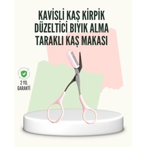 İnce Uçlu Çok Amaçlı Kaş Makası Pembe