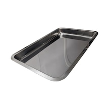 Labbakkal Paslanmaz Çelik Numune Taşıma Tepsisi 43.5 x 28.5 CM