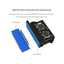 Xuweiwei Tıshrıc Siyah Tsr232 Rgb M2 Sabit Disk Sogutucu 2 Fan 7000 Rpm 1.6 Cfm Hava Debisi 158mmh20