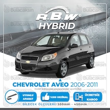Rbw Hybrid Chevrolet Aveo Hb 2006-2011 Ön Silecek Takımı -Hibrit