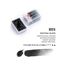 St. Petersburg White Nights Tam Tablet Sulu Boya 805 Neutral Black Çok Renkli