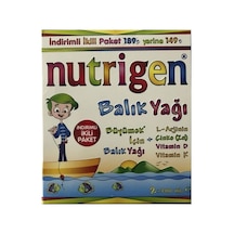 Nutrigen Balık Yağı Şurubu 200 Ml 2 Li Paket