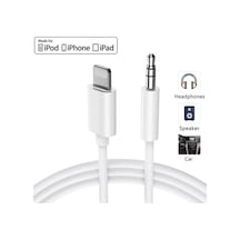 Lightning To Apple Uyumlu iPhone Aux Kulaklık Çevirici 3.5 Mm Jack Girişli