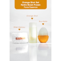 Iva Natura Orange Face Shot - Frozen Face Essence 3'lü Set Essence Bileklik