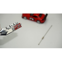 Suzuki Uyumlu Sport Logo Krom Metal Çift Yön Halat Anahtarlık