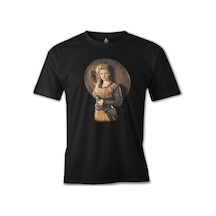 Vikings - Lagertha Siyah Erkek Tshirt