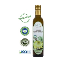 Nil Baharat Organik Elma Sirkesi 500 ML