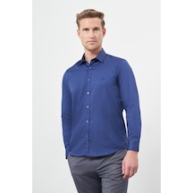 İmza Lacivert Uzun Kol Düz Bez Ayağı 032 Sert Yaka Classic Slim Fit Gömlek 1004245324 Lacivert İmza Lacivert Uzun Kol Düz Bez Ayağı 032 Sert Yaka Classic Slim Fit Gömlek 1004245324 Lacivert