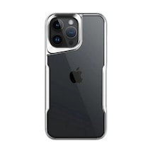 Apple İphone 16 Pro Max Kılıf Boyi Silikon Kapak - Gümüş 0.2M-Çok Renkli