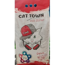 Cat Town Sakura Kokulu İnce Bentonit Kedi Kumu 10 L