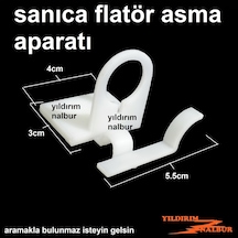 Sanıca Gömme Rezervuar Şamandıra Askı Aparatı Flatör Kancası