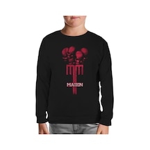 Lord Tshirt Marilyn Manson - Mm Siyah Çocuk Sweatshirt Siyah