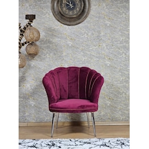 Tekli Papatya Çay Seti Koltuk Krom Sivriltme Ayak, Balkon, Salon, 001