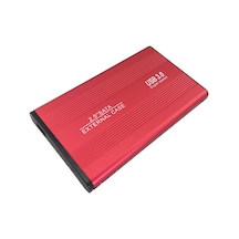 2.5 Hdd Kutusu Usb 3.0 Harici Harddisk Kutusu Kırmızı