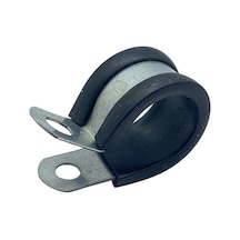 Tesisat Kelepçesi 20 MM Lastikli