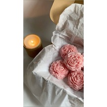 Bernami Biblo Pinterest Rchome 3 Adet Pembe Kokulu Şakayık Soya Wax Mum