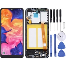 Samsung Galaxy Uyumlu A10e Lcd Ekran Siyah Renk İlanı Ve Çerçeveli +tamir Seti Fgrve