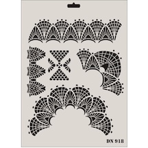 Rich Dantel Seri Dn-918 Stencil 35X25 Cm