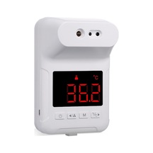 K-3s Duvara Monte Kızılötesi Termometre: Hızlı Ve Hassas Ölçüm, 12 Dil Seçeneği, Ofis/ev/avm İçin