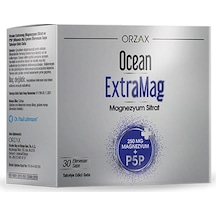 Ocean Extramag 250 Magnezyum Sitrat + P5P 30 Saşe
